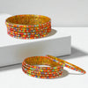 Mera Bharat - Indian Glass Bangles Churiyan Set With Hand Work MB #2