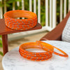 Mera Bharat - Indian Glass Bangles Churiyan Set With Hand Work MB #1