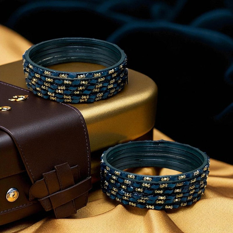 Set  of 12 Pooja - Indian Glass Bangles Churiyan Set various Colors and Sizes MP