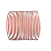 Model #M2 - Plain Smooth Set of 24 Metal Bangles Set - Zenia Creations