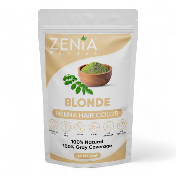 Zenia Organic Henna Hair Color Blonde 100g