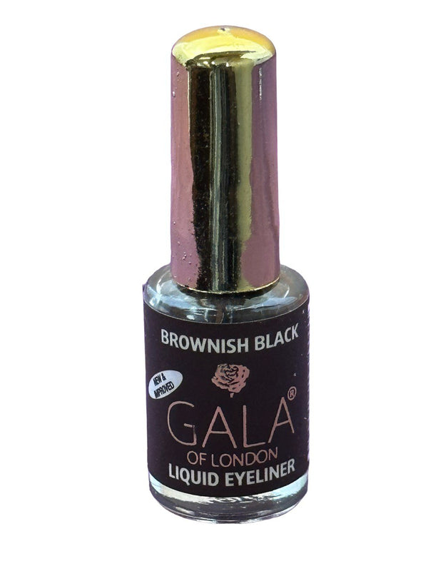 Gala of London Liquid Eyeliner Blackish Brown Color