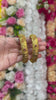 24k 1 Gram Gold Plated Hand Crafted 2pc Openable Kada Bracelet Set GK13