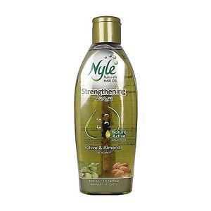 Nyle's Hair Strengthening Oil Natural Coconut Olive Almond