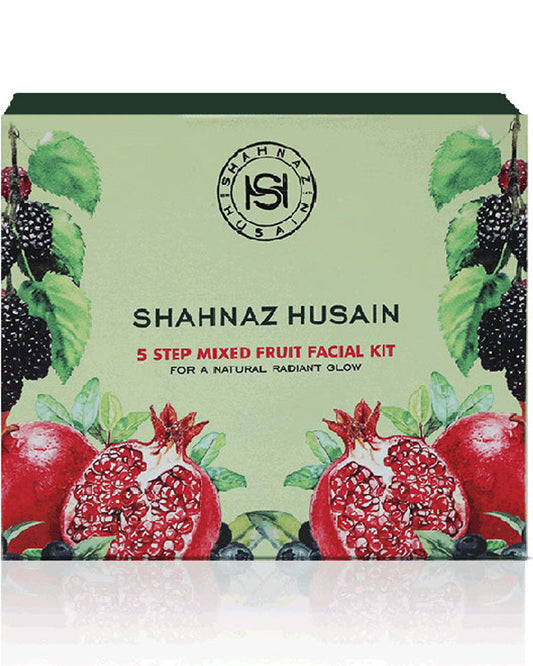 Shahnaz Husain 5 Step Mini Mixed Fruit At-Home Facial Kit