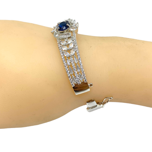 AD Openable Bracelets with American Diamond CZ Stones #ADBR13