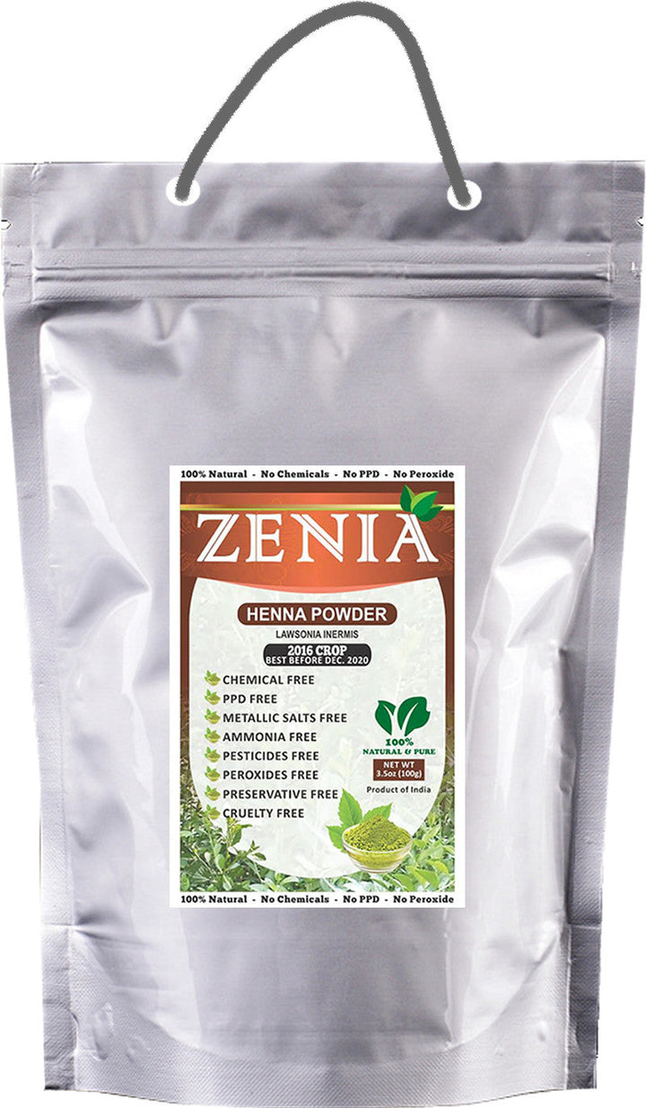 5kg (5000g) Zenia Pure Henna Powder BAQ - Zenia Herbal