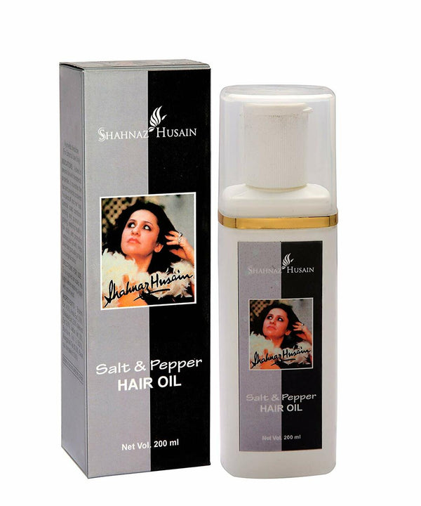 Shahnaz Husain Salt and Pepper Hair Oil 200ml