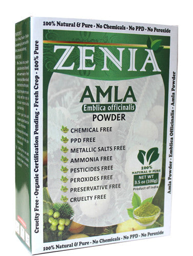 100g Zenia Amla Powder Box - Zenia Herbal