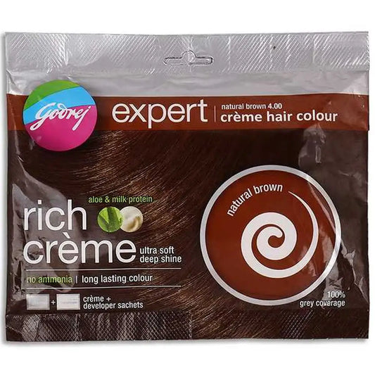 Godrej Expert Rich Creme Hair Color Sechet- 20 gm + 20 ml