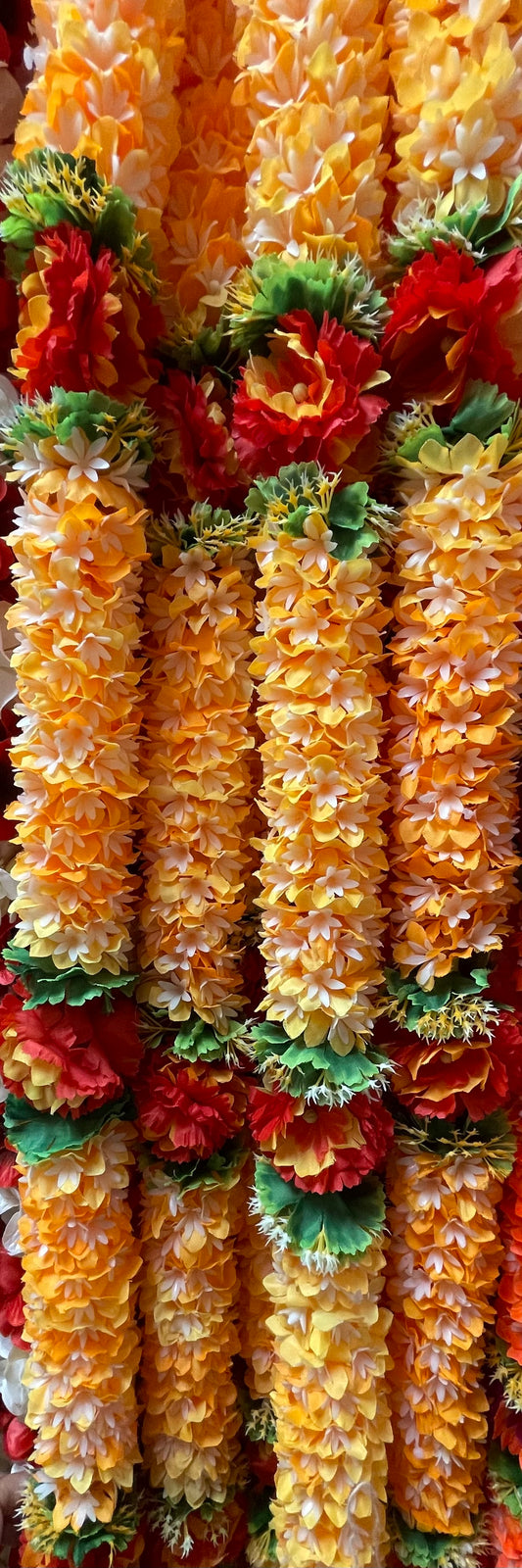 Wedding Party Big Flower Garlands Toran Decorations For Wall Decor Door Backdrop Model 7 - Zenia Creations