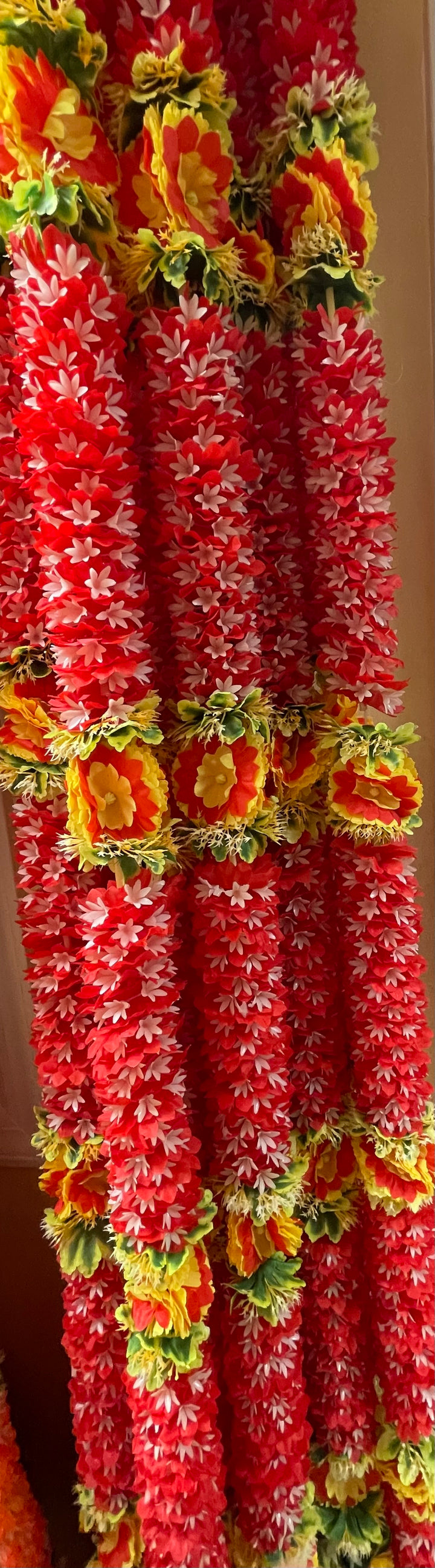 Wedding Party Big Flower Garlands Toran Decorations For Wall Decor Door Backdrop Model 7 - Zenia Creations