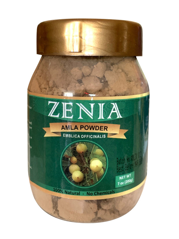 200g Zenia Amla Powder Jar (Indian Gooseberry)