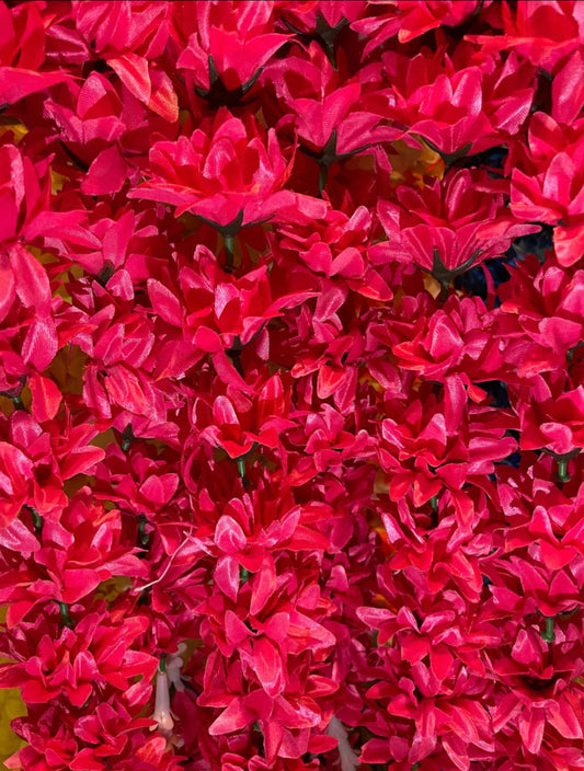 Wedding Party Fabric Flower Garlands Toran Decorations For Wall Decor Door Backdrop Model 10 - Zenia Creations