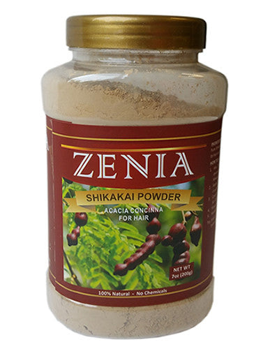 Zenia Shikakai Powder Bottle - Zenia Herbal