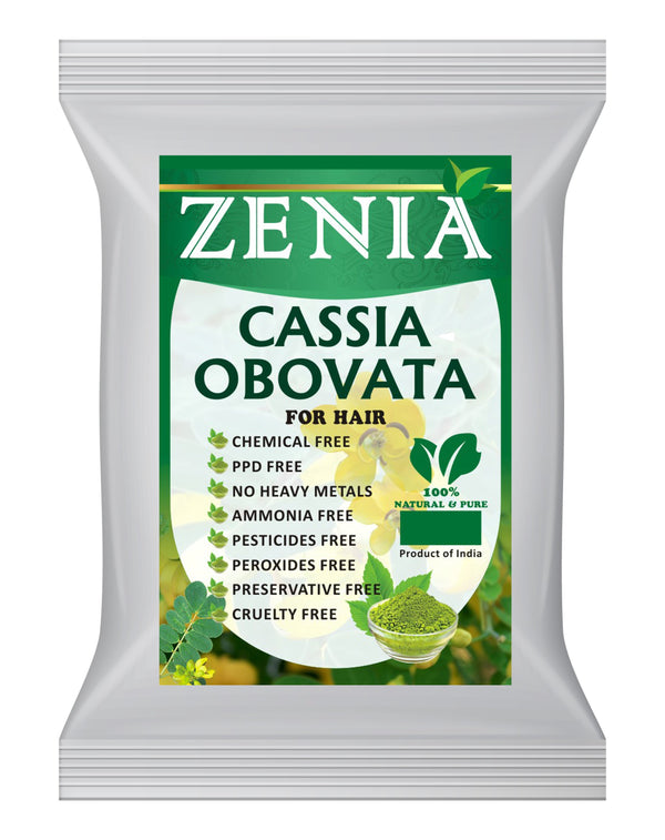 Zenia Cassia Obovata Neutral Henna Powder  2024 Crop