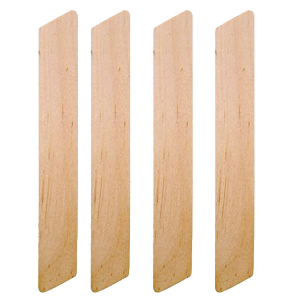Angled Large Waxing Wooden Applicators pack of 100