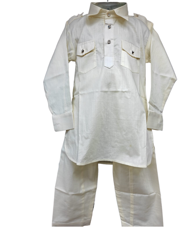 Boy Kids Partywear Pathani Kurta and Pyjama Pajama Set Model 13 - Zenia Creations