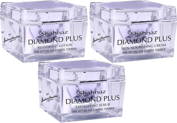 Shahnaz Husain Diamond Facial Kit (Lotion + Cream + Scrub)