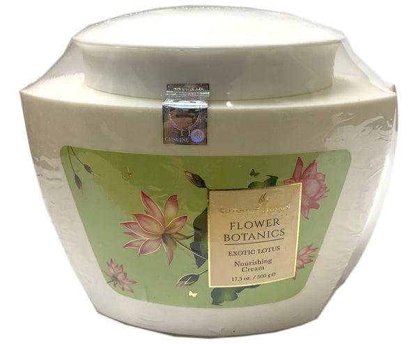 Shahnaz Husain Flower Botanics Exotic Lotus Nourishing Cream Salon Size 500g