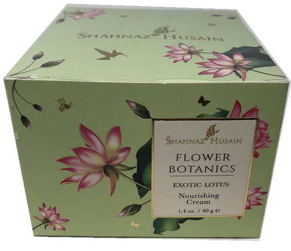 Shahnaz Husain Flower Botanics - Exotic Lotus Nourishing Cream 40g