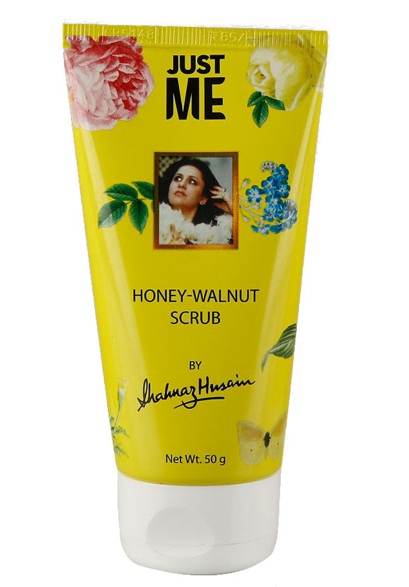 Shahnaz Husain Just Me Honey Walnut Face Scrub Skin Polisher 50g