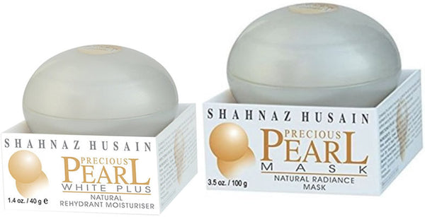 Shahnaz Husain Pearl Facial Kit Skin Whitening (40g Cream + 100g Mask)