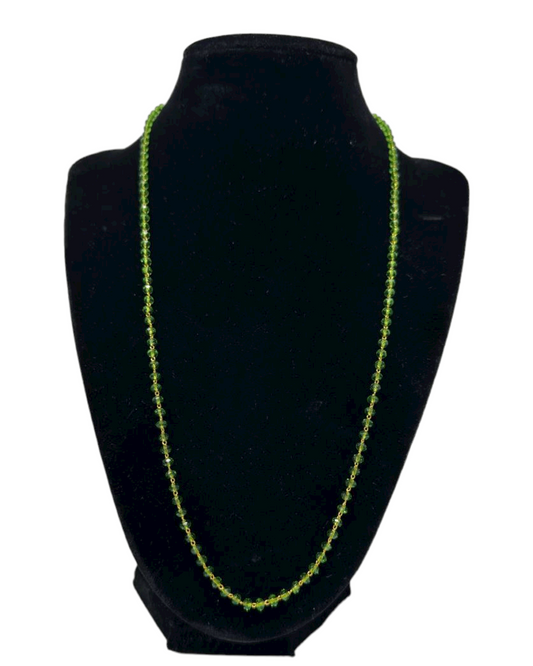 Green Hydro Beads Necklace Chain