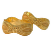 24k 1 Gram Gold Plated Hand Crafted 2pc Openable Kada Bracelet Set GK1