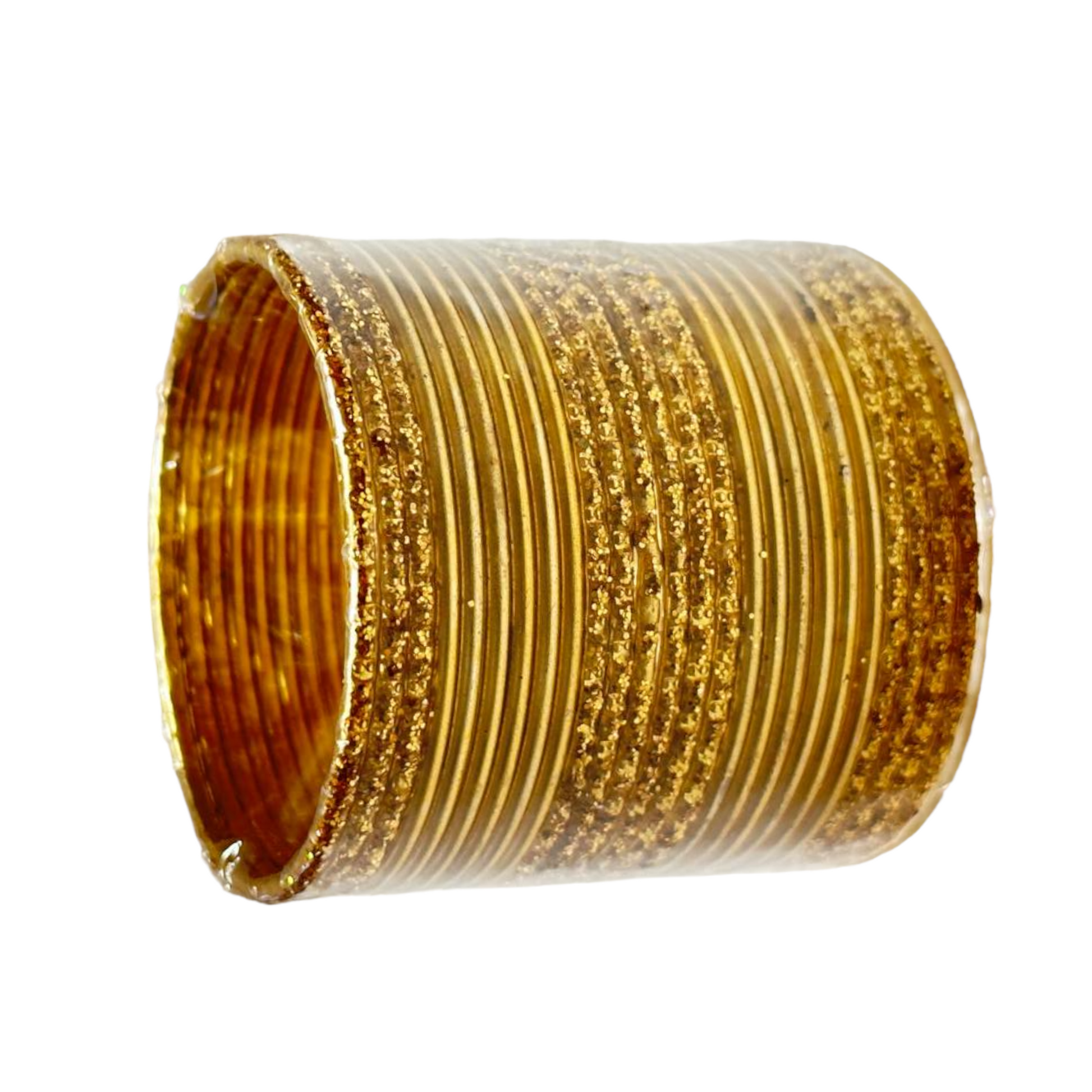 Indian Kids Gold Color Metal Bangle Set #RRG – Zenia Creations