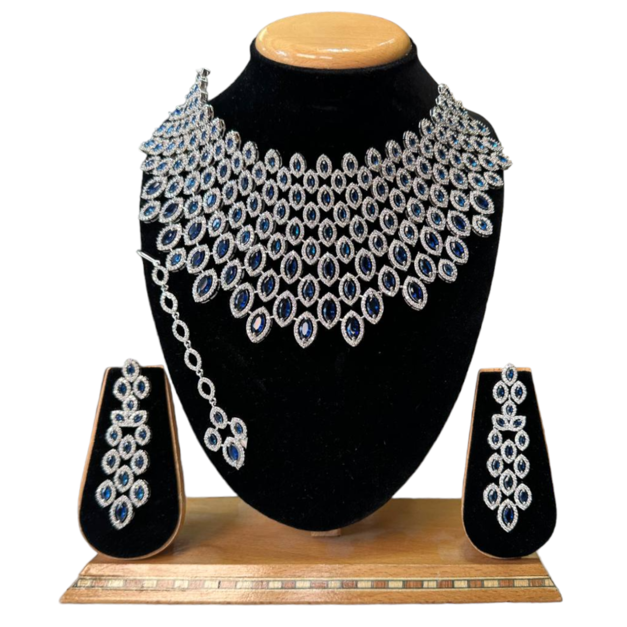 American Diamond Wedding Choker necklace low price