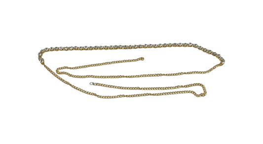 Gold Polish Kundan Waist Belt Chain  Kamarband Waistband