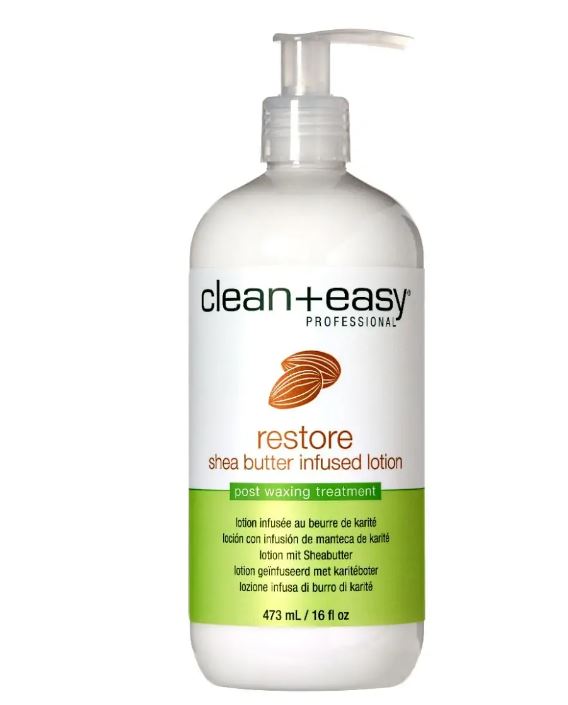 Clean Easy Restore Shea Butter Lotion 16 fl oz | Natural Lotion for Dry, Cracked Skin