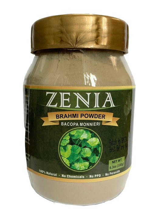 180g Zenia Brahmi Powder Jar