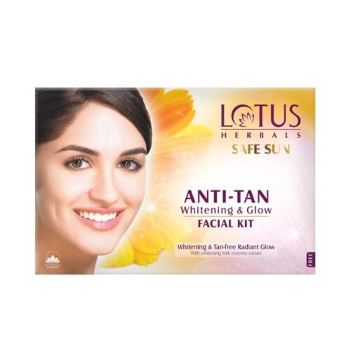 Lotus Herbals Anti Tan Whitening & Glow Facial Kit 40g