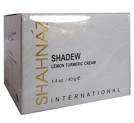 Shahnaz Husain Shadew Lemon Turmeric Cream For Dry Skin 40g