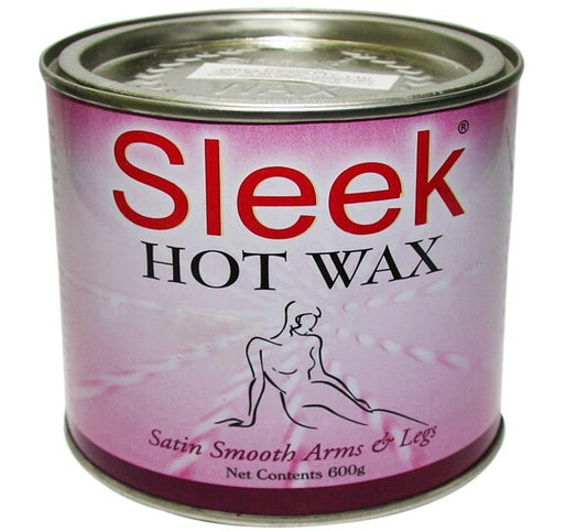 600g Sleek Hot Sugar Wax for Satin Smooth Arms and Legs