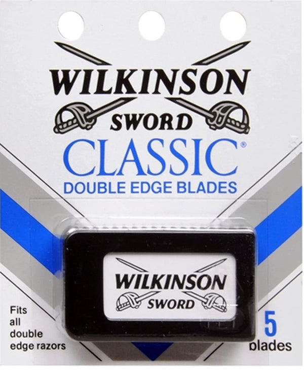 Wilkinson Sword Classic Double Edge Razor Blades ( includes 5 Blades )